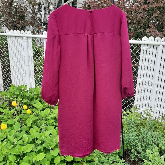 Joe Fresh Raspberry Mini Dress - Picture 2 of 3